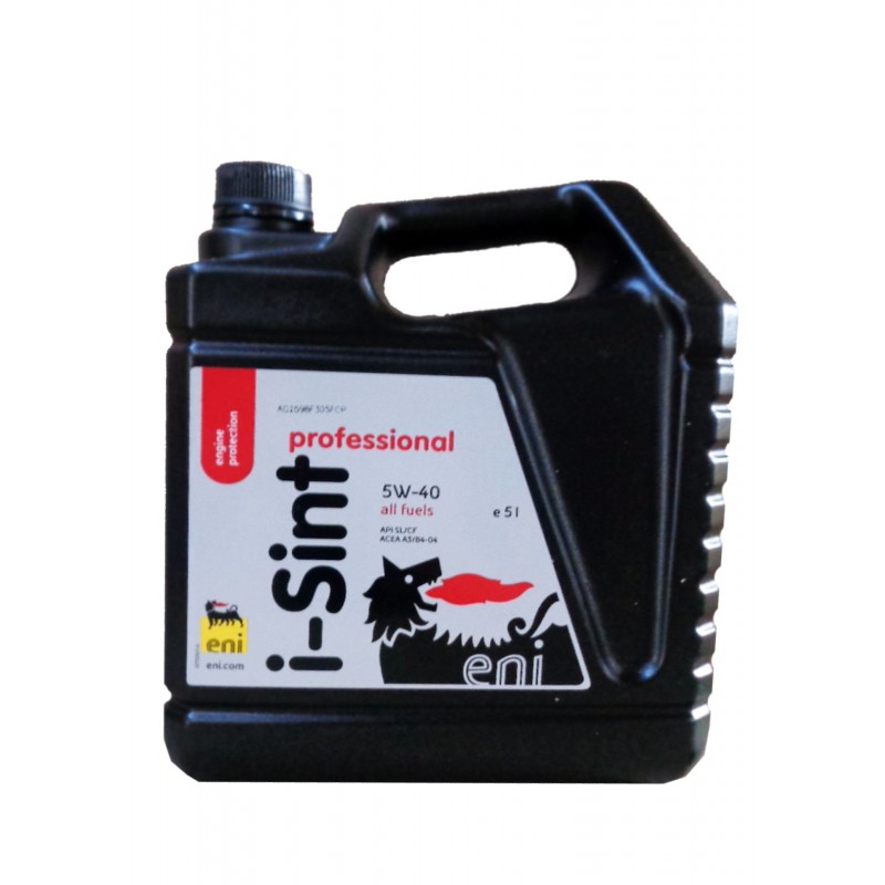 Масло моторное синтетическое - ENI i-Sint Professional 5W-40 5л